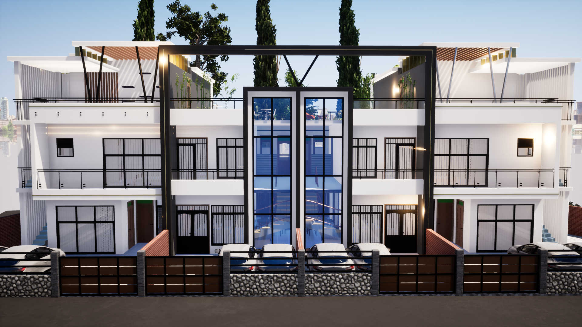 PROPOSED RESIDENTIAL APARTMENT 4 IN ONE 